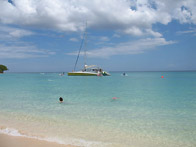 boat in barbados